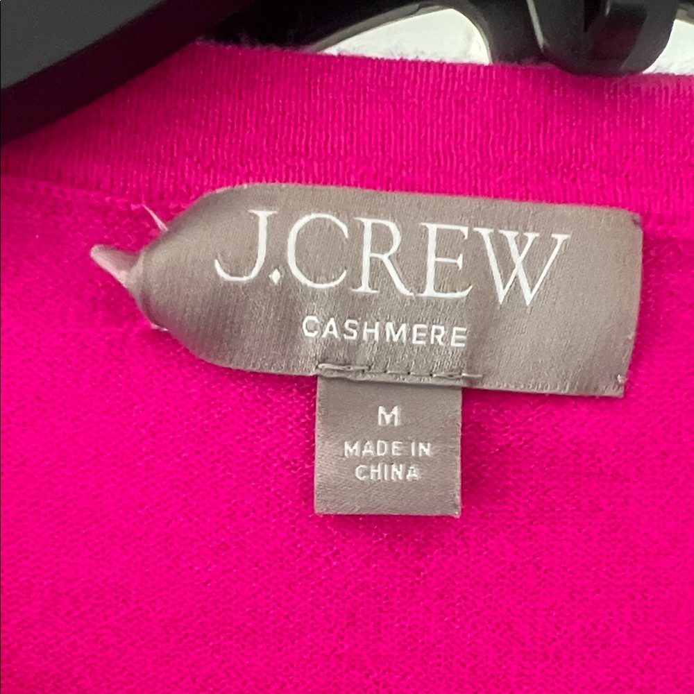 J. Crew pink cashmere sweater - Picture 2 of 4